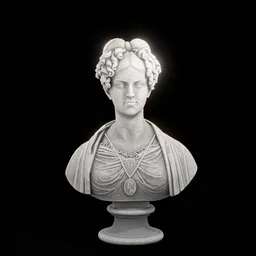 statue of Vilhelmine marie
