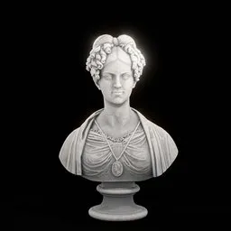 statue of Vilhelmine marie