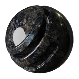 Dark Swirled Marble