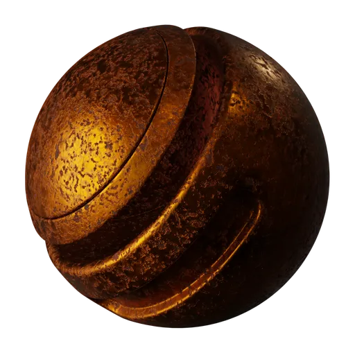 Rusty Bronze Metal