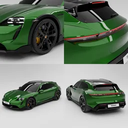 Porsche Taycan Turbo S Cross Turismo