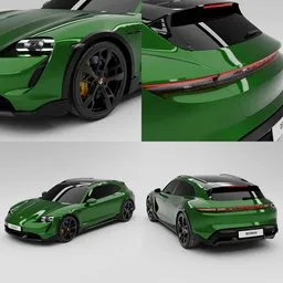 Porsche Taycan Turbo S Cross Turismo