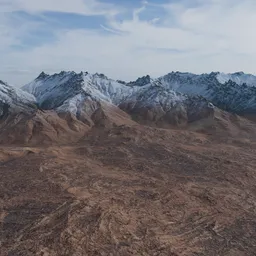 Mountain Range Background Landscape