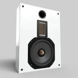 Wallmount Hi-Fi speakers White