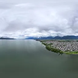 Highsky green lake cloud