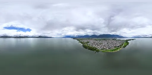 Highsky green lake cloud