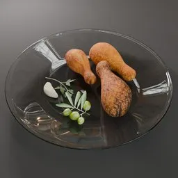 Luxury Food Dining Plate