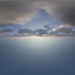 Cloudy Horizon Glow HDRi