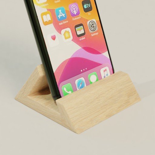 BlenderKit Download the FREE Phone Holder III model