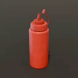 Sauce Bottle with Parameters
