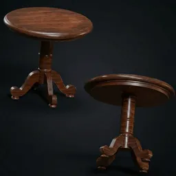 Rustic Wooden Tavern Table