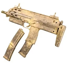 Tactical H&K MP7 Desert-Themed