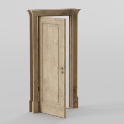 Wood Beech Veined Door