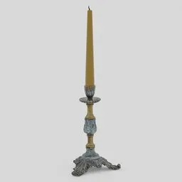 European Baroque Chandelier Photoscan