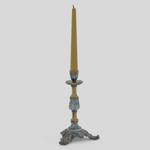 European Baroque Chandelier Photoscan