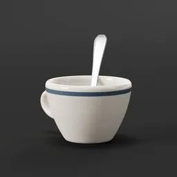 Teacup with Spoon