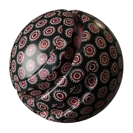 Patterned ceramic
