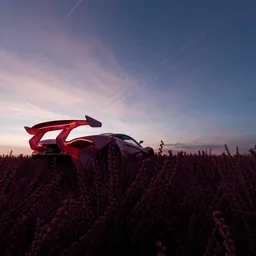 Lavender Car Escape animation