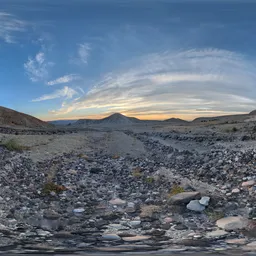 Mountain Bluesky Rock Ground Sunset