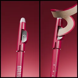 Lip liner pencil sharpening animation
