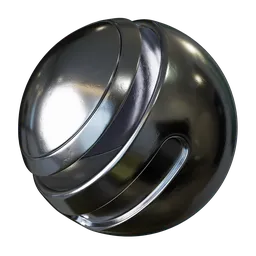 Soft Purple Scratched Painted Steel