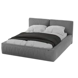 Soft modern bed