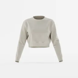 Crop women’s sweatshirts