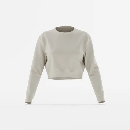 Crop women’s sweatshirts