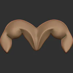 ER_Ornament Brush Pairhorn