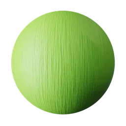 High-resolution PBR green gloss wood texture for 3D modeling and Blender artists.