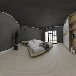 Modern Bedroom Design HDRI