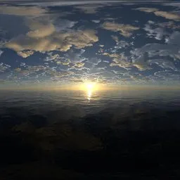 Bluesea Highsky Cloud Sunset