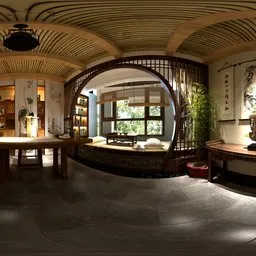 Traditional Chinese Tea Room