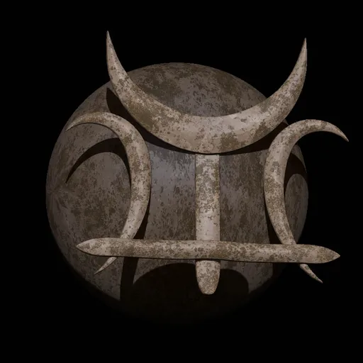 Rokviz Ancient ornament symbol brush