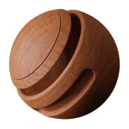 Exotic Satin varnished wood