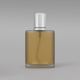 Perfume glass bottle