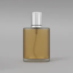 Perfume glass bottle