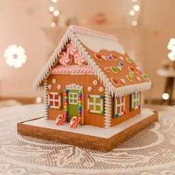 Beautiful Gingerbread House