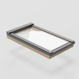 High-quality 3D skylight model, ideal for architectural rendering in Blender.