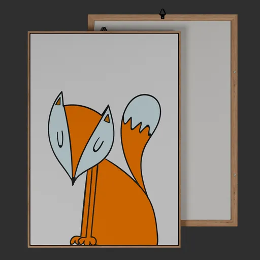 Kids Animal Canvas Art/Nursery Decor