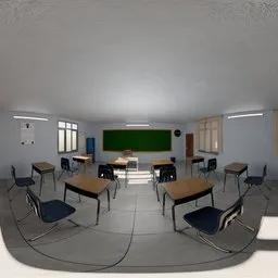 Classroom Interior HDRI