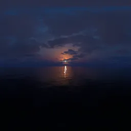 Evening bluesky cloud 18k