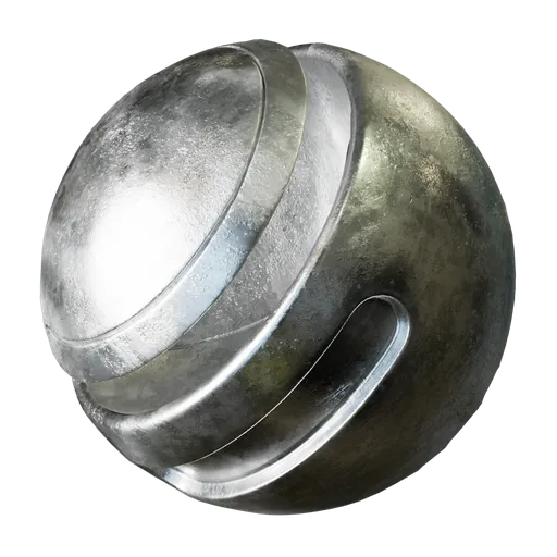 Weathered Aged Silver