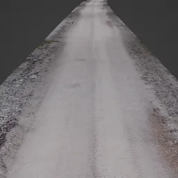 Dirt Road along Curve