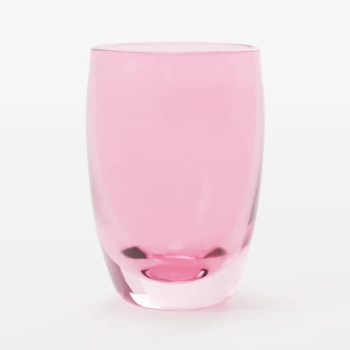 Pink glass