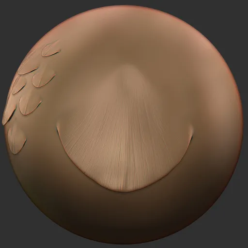 ER_Fish Scale-Deep Plate