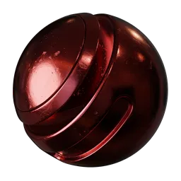 Heavy Scratched Painted Steel