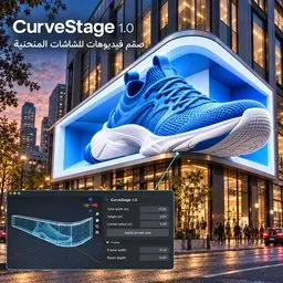 CurveStage — Anamorphic 3D LED Studio