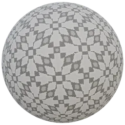 Carpet fabric Flower