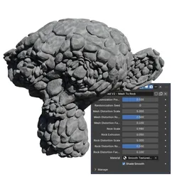StonedV2 Mesh To Rock